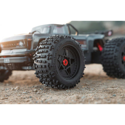 ARRMA Outcast 4X4 4s Brushless 1/10TH 4WD Stunt truck  Gunmetal grey