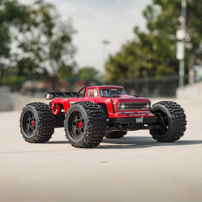 Arrma Outcast 4X4 4s brushless 1/10 4wd stunt truck red