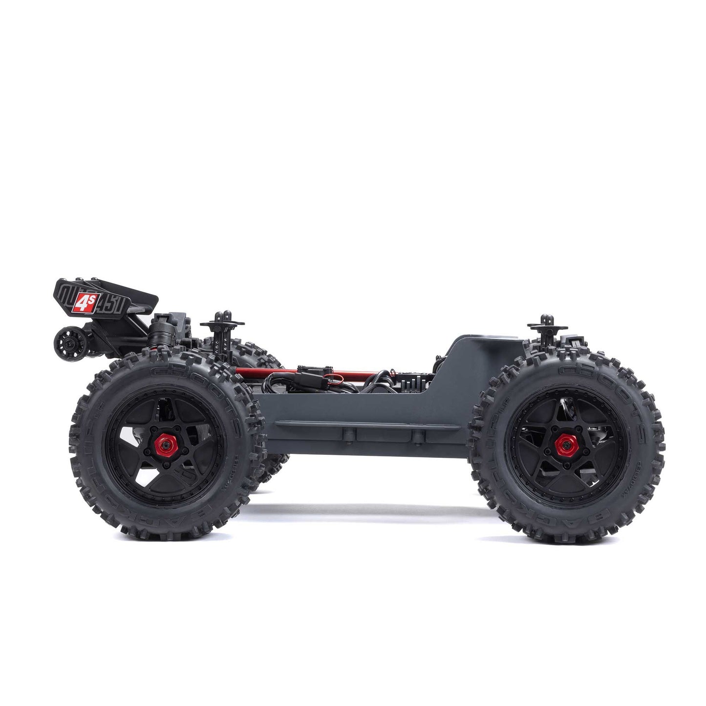 Arrma Outcast 4X4 4s brushless 1/10 4wd stunt truck red
