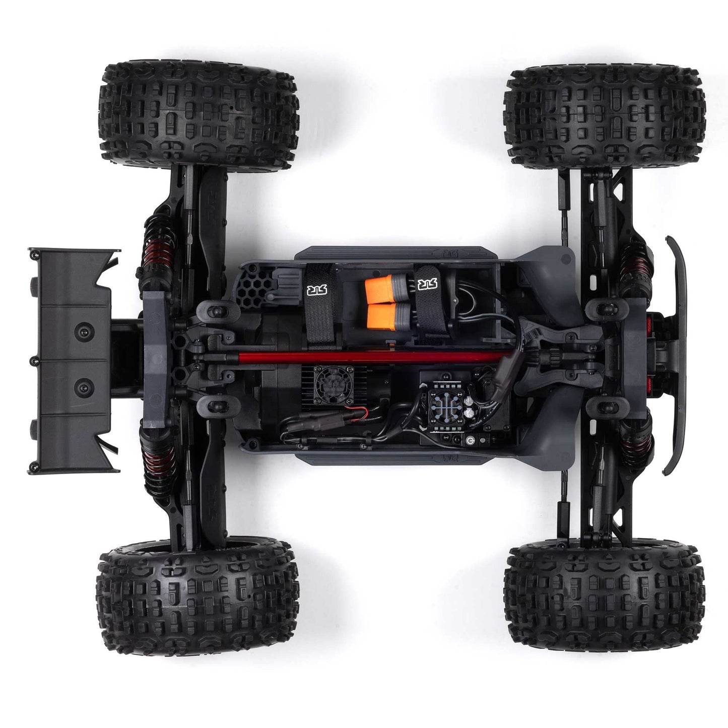 Arrma Outcast 4X4 4s brushless 1/10 4wd stunt truck red