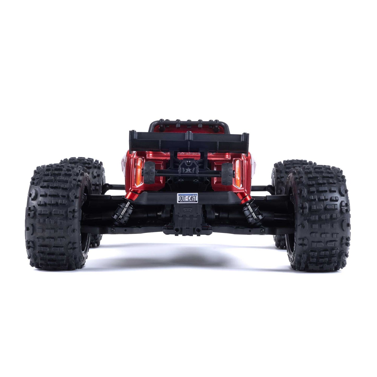 Arrma Outcast 4X4 4s brushless 1/10 4wd stunt truck red