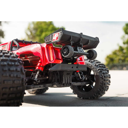 Arrma Outcast 4X4 4s brushless 1/10 4wd stunt truck red