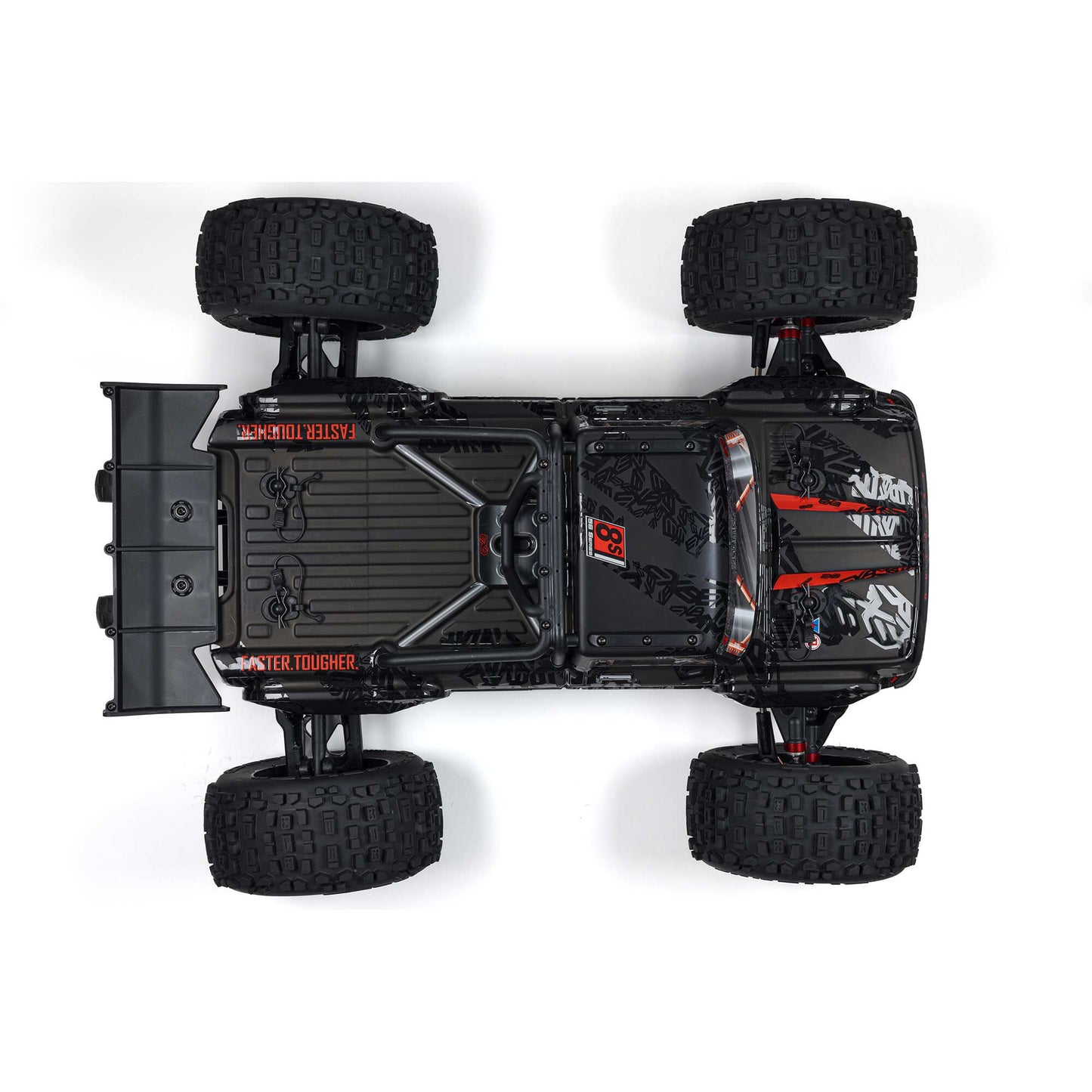 Arrma OUTCAST 4X4 8S BLX 1/5 Stunt Truck Black