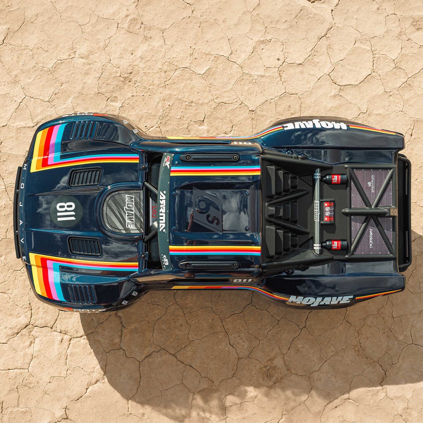 1/7 MOJAVE 6S 4X4 RTR Brushless Desert Truck, Blue
