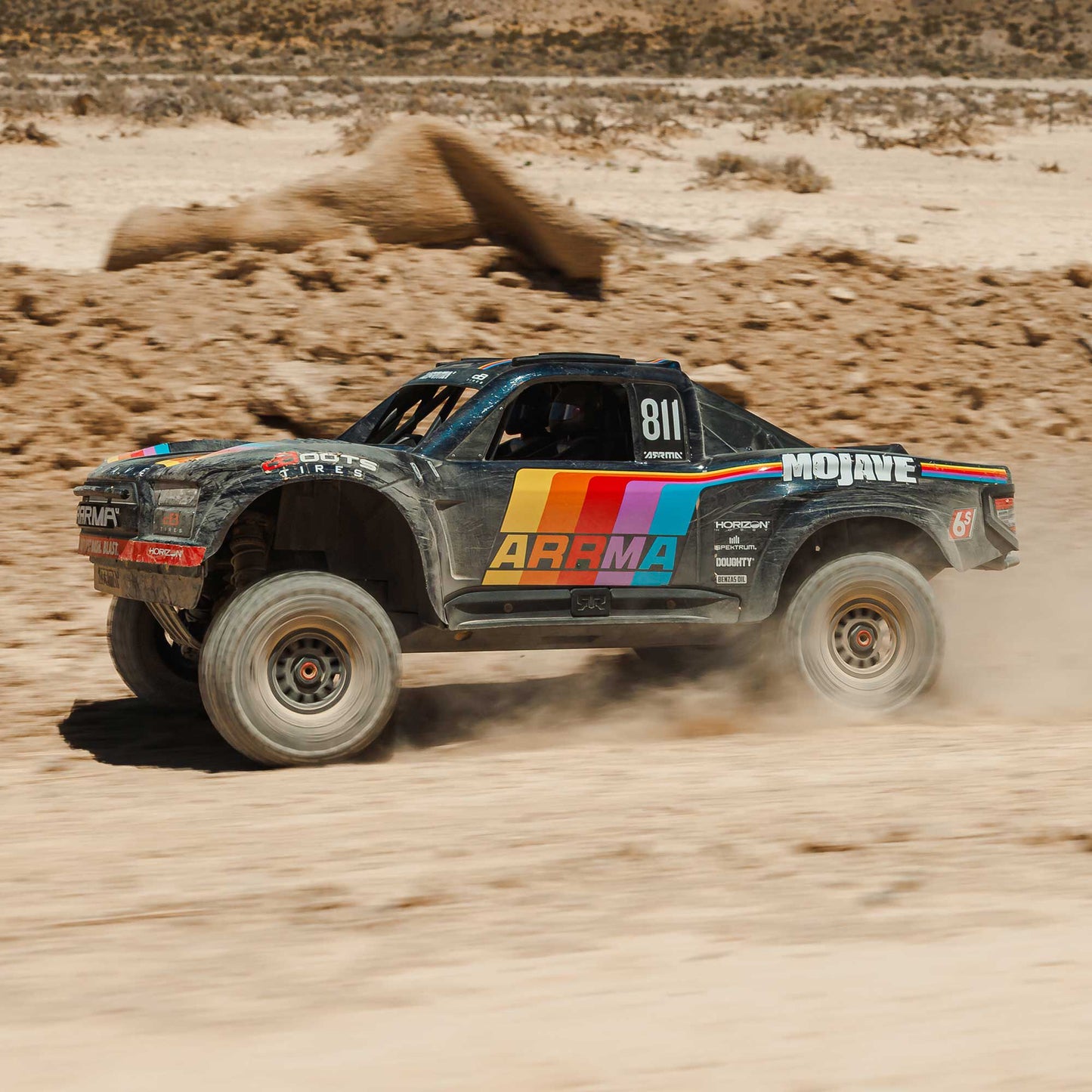 1/7 MOJAVE 6S 4X4 RTR Brushless Desert Truck, Blue