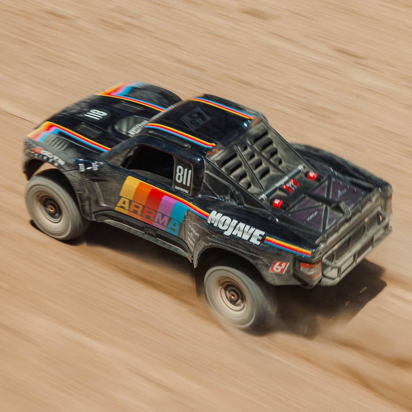 1/7 MOJAVE 6S 4X4 RTR Brushless Desert Truck, Blue