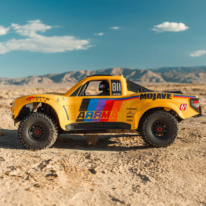 Limited Edition 1/7 MOJAVE 6S 4X4 RTR Brushless Desert Truck, Yellow