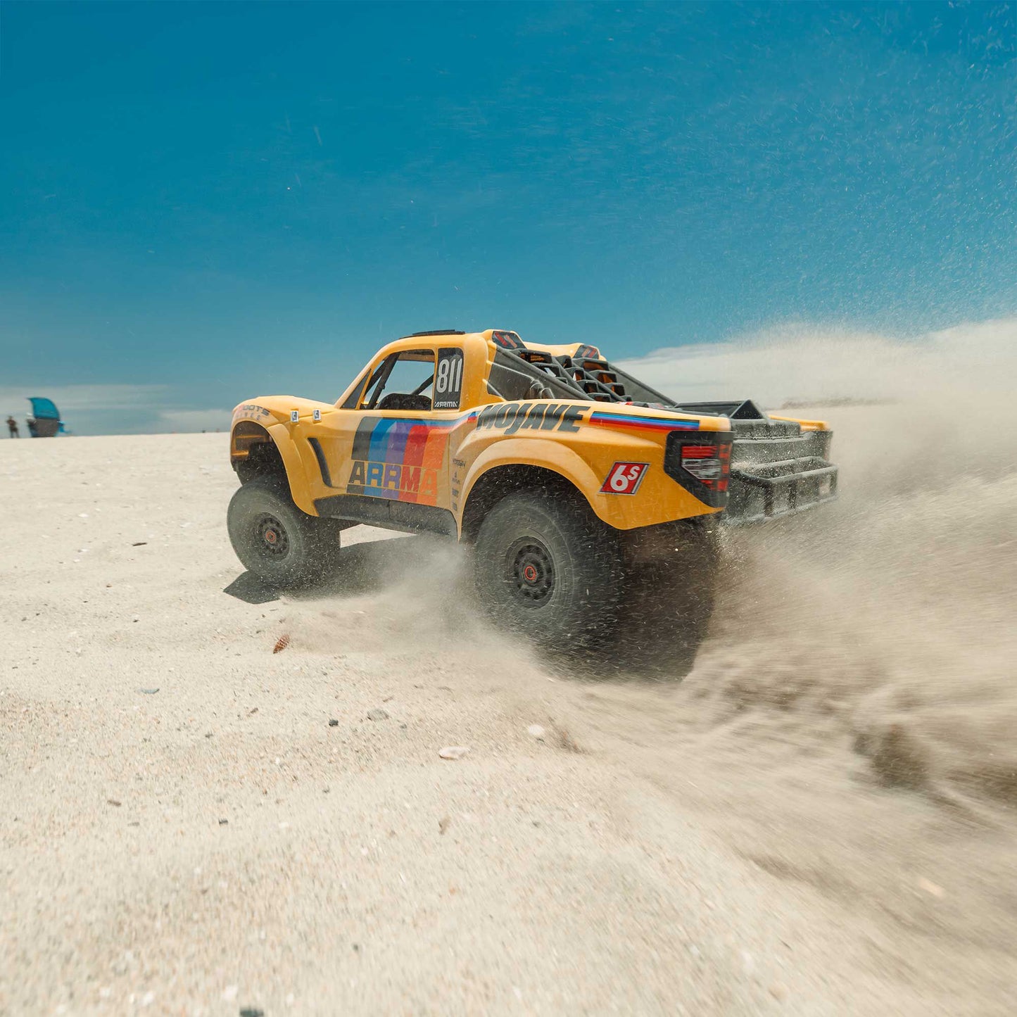 Limited Edition 1/7 MOJAVE 6S 4X4 RTR Brushless Desert Truck, Yellow