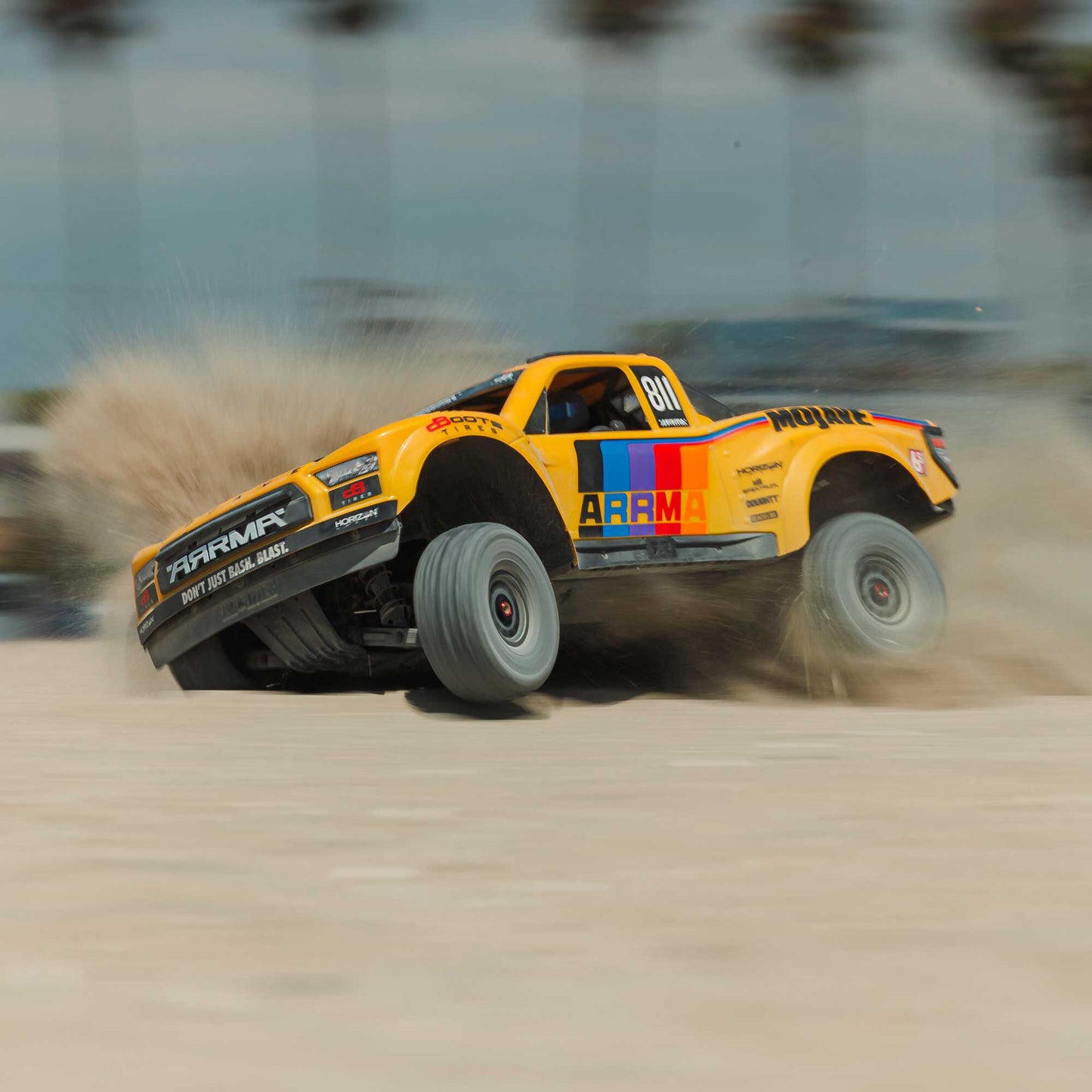 Limited Edition 1/7 MOJAVE 6S 4X4 RTR Brushless Desert Truck, Yellow
