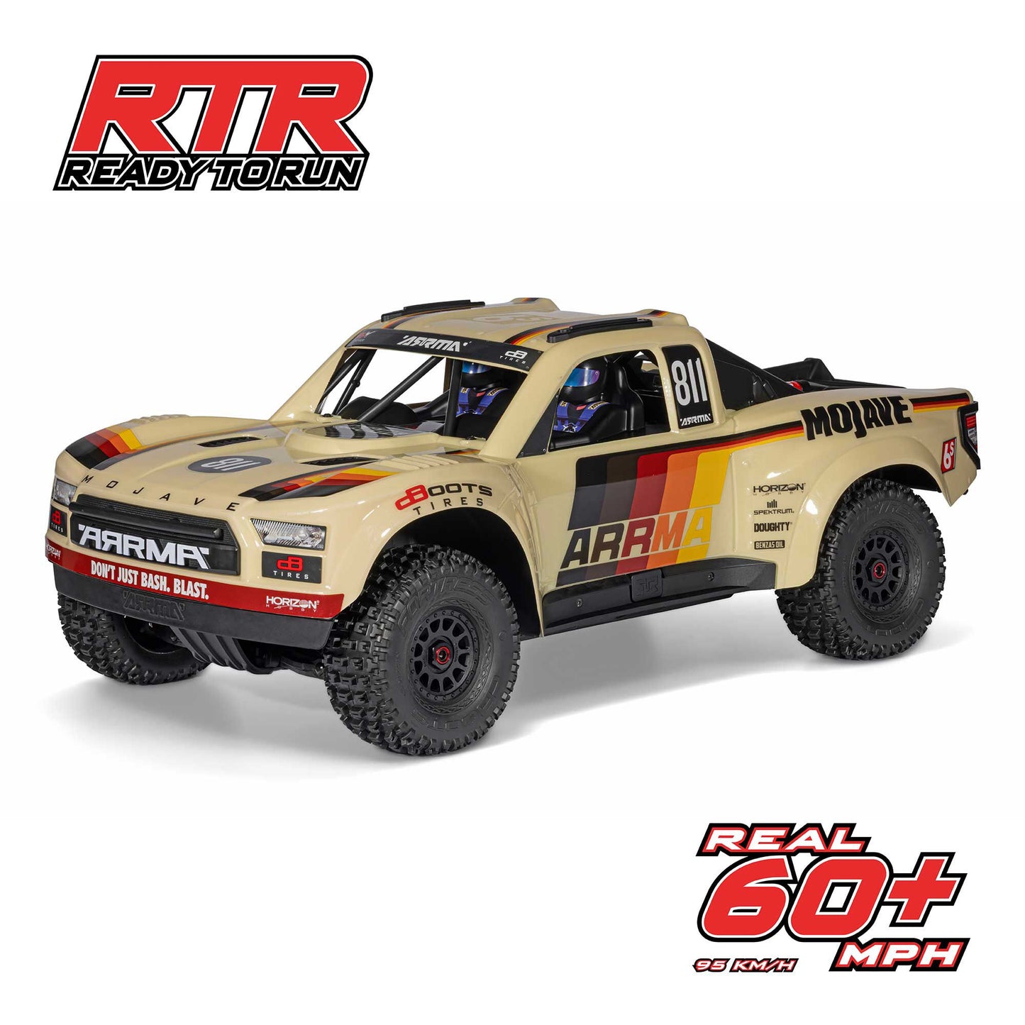 1/7 MOJAVE 6S 4X4 RTR Brushless Desert Truck