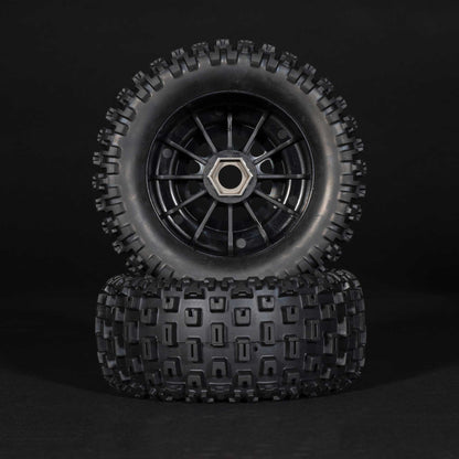 1/7 MOJAVE 6S EXB 4X4 RTR Brushless Desert Truck, Black