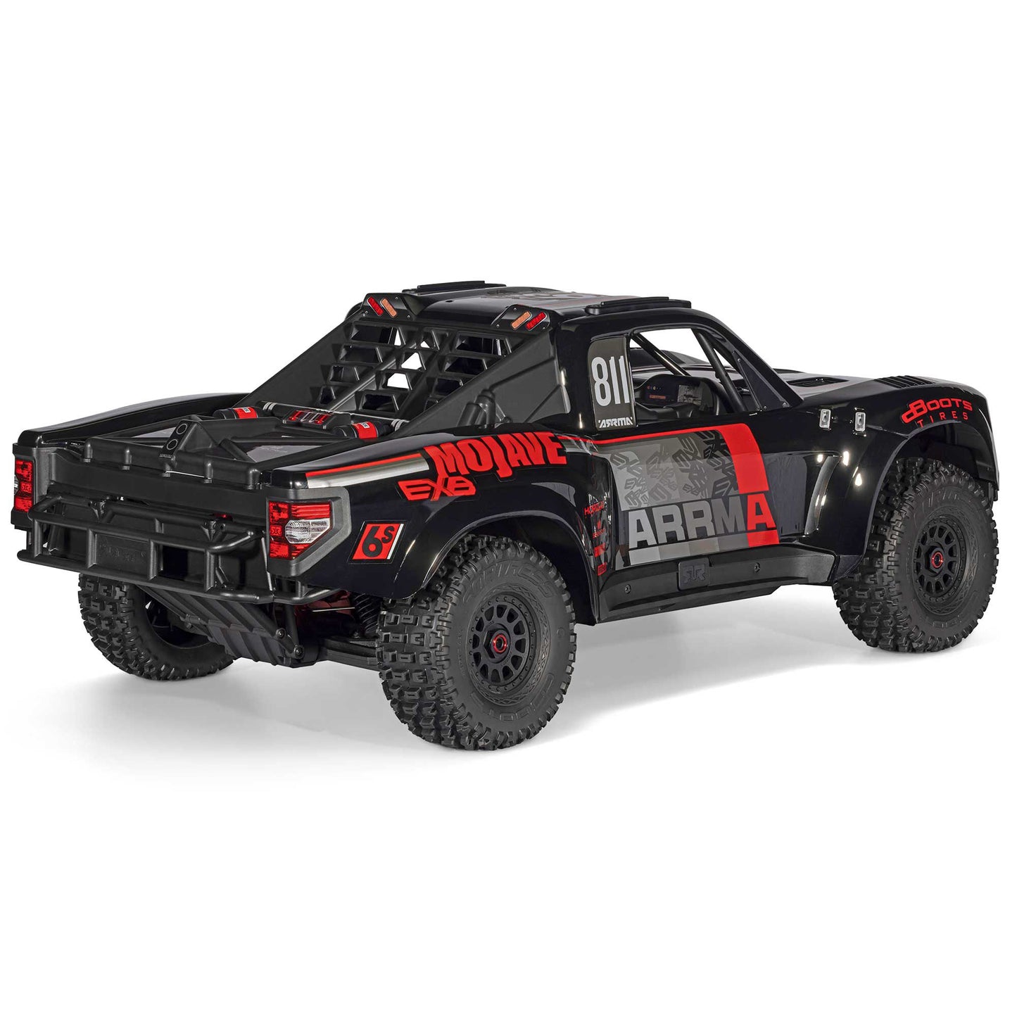 1/7 MOJAVE 6S EXB 4X4 RTR Brushless Desert Truck, Black