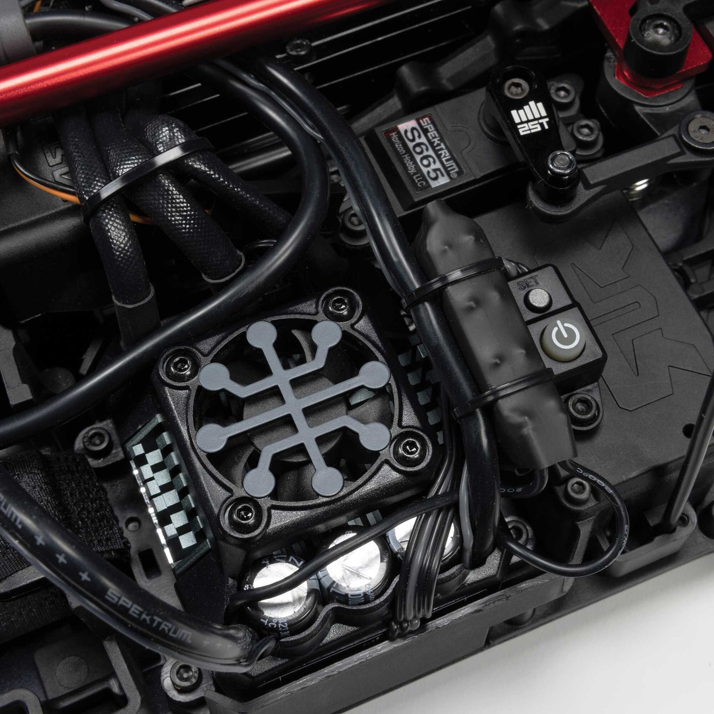 1/7 ARRMA LIMITLESS 120 8S Red/Black + (2) 14.8V 6800mAh 4S 120C Smart G2 Pro Basher LiPo Batteries: IC5
