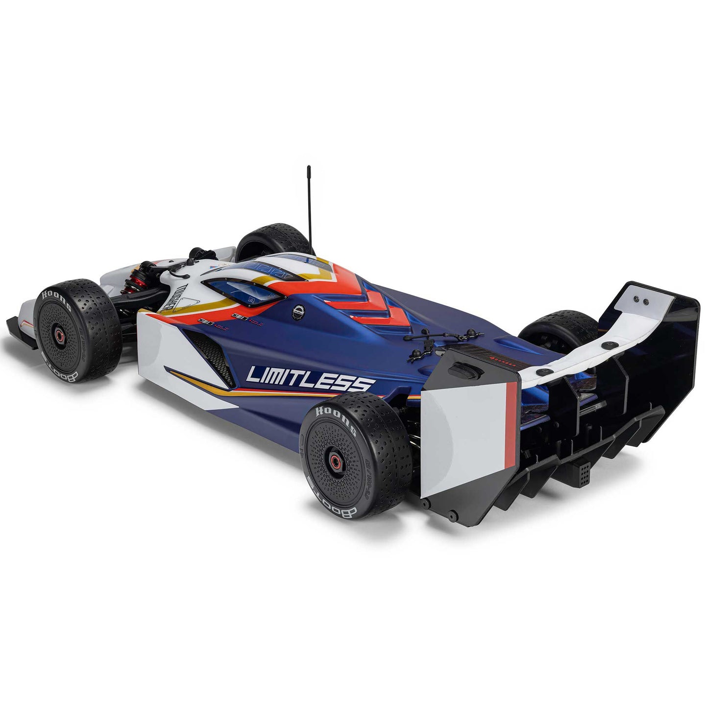 1/7 ARRMA LIMITLESS 120 8S White/Blue + (2) 14.8V 6800mAh 4S 120C Smart G2 Pro Basher LiPo Batteries: IC5