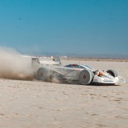 1/7 LIMITLESS 120 8S BLX SPEED MACHINE RTR w AVC, White/Blue