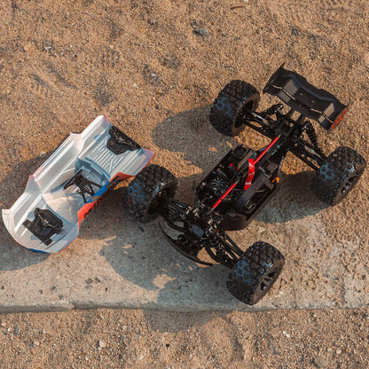 Arrma 1/8 KRATON 4X4 6S BLX BRUSHLESS V6 SPEED TRUCK RTR (Blue/Orange)