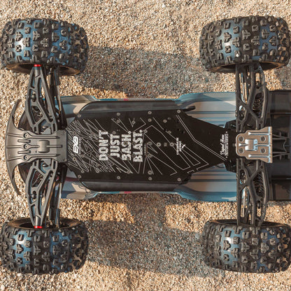 Arrma 1/8 KRATON 4X4 6S BLX BRUSHLESS V6 SPEED TRUCK RTR (Blue/Orange)