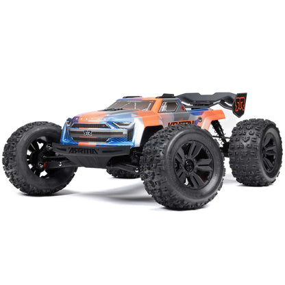 Arrma 1/8 KRATON 4X4 6S BLX BRUSHLESS V6 SPEED TRUCK RTR (Blue/Orange)
