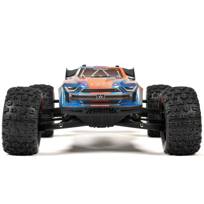 Arrma 1/8 KRATON 4X4 6S BLX BRUSHLESS V6 SPEED TRUCK RTR (Blue/Orange)