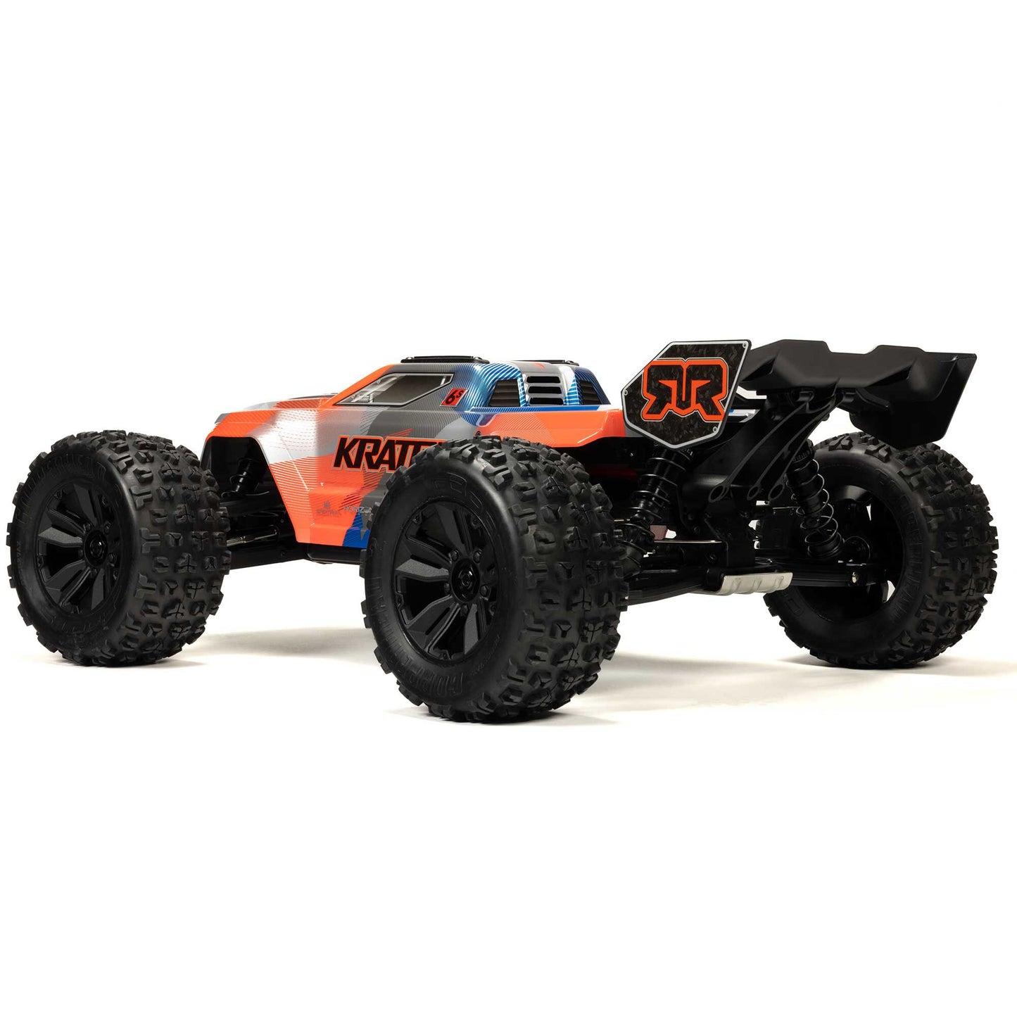 Arrma 1/8 KRATON 4X4 6S BLX BRUSHLESS V6 SPEED TRUCK RTR (Blue/Orange)