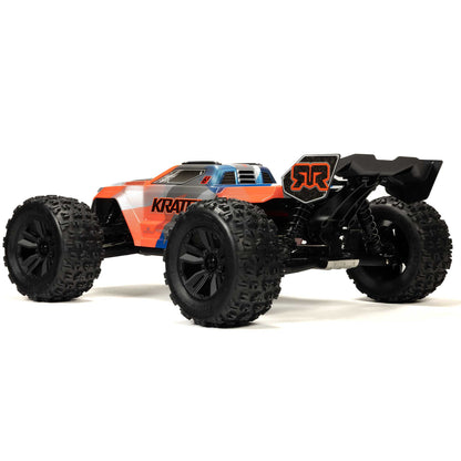 Arrma 1/8 KRATON 4X4 6S BLX BRUSHLESS V6 SPEED TRUCK RTR (Blue/Orange)
