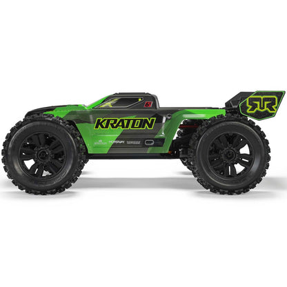 Arrma 1/8 KRATON 4X4 6S BLX Brushless V6 Speed Truck RTR (Green/Black)
