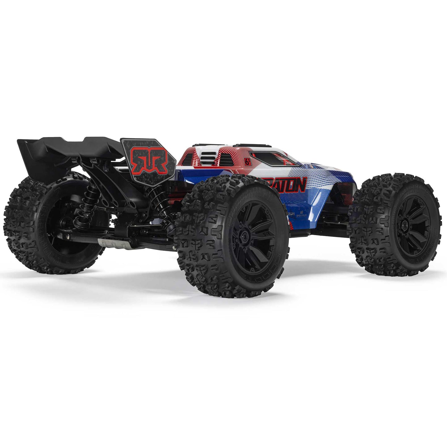1/8 KRATON 4X4 6S BLX BRUSHLESS V6 SPEED TRUCK RTR (Blue/Red)