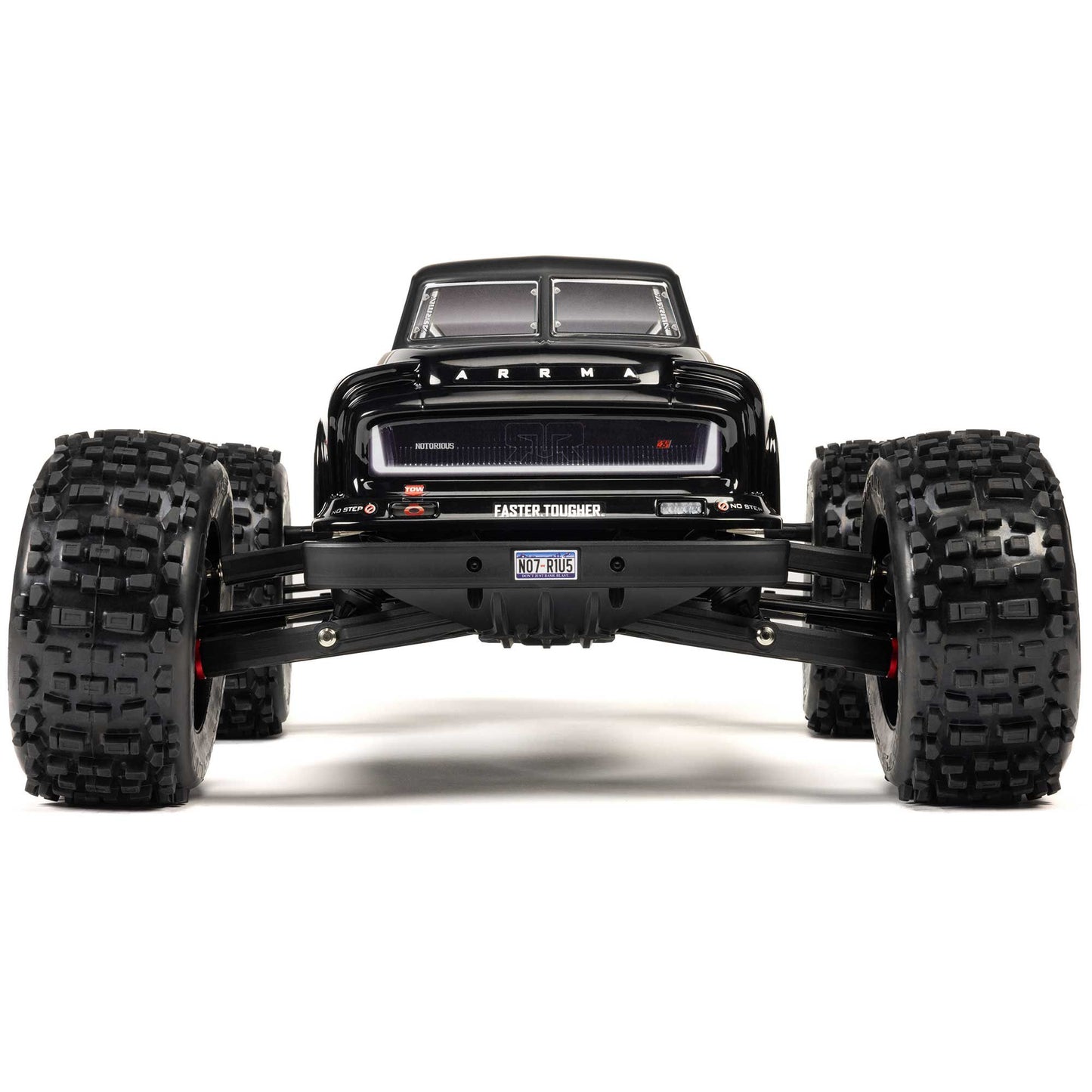 Arrma 1/8 NOTORIOUS 4X4 6S BLX BRUSHLESS V6 STUNT TRUCK RTR (Black)
