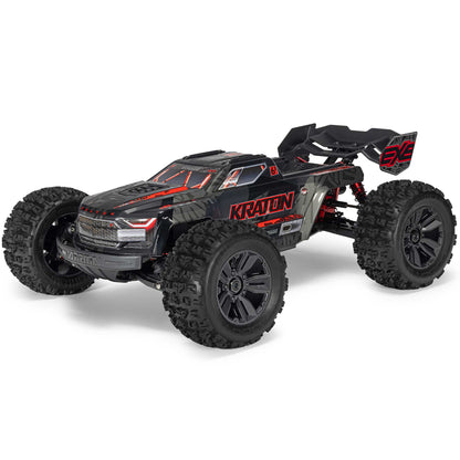 Arrma 1/8 KRATON 4X4 6S EXB BLX BRUSHLESS V6 SPEED TRUCK RTR, BLACK