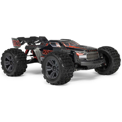 Arrma 1/8 KRATON 4X4 6S EXB BLX BRUSHLESS V6 SPEED TRUCK RTR, BLACK