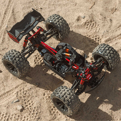 Arrma 1/8 KRATON 4X4 6S EXB BLX BRUSHLESS V6 SPEED TRUCK RTR, BLACK