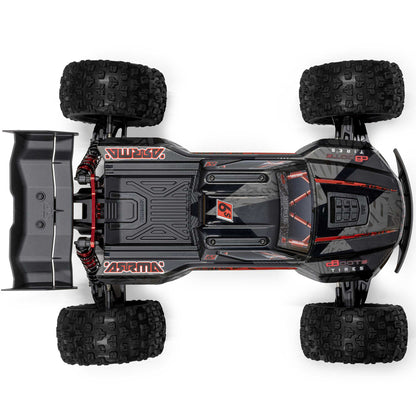 Arrma 1/8 KRATON 4X4 6S EXB BLX BRUSHLESS V6 SPEED TRUCK RTR, BLACK