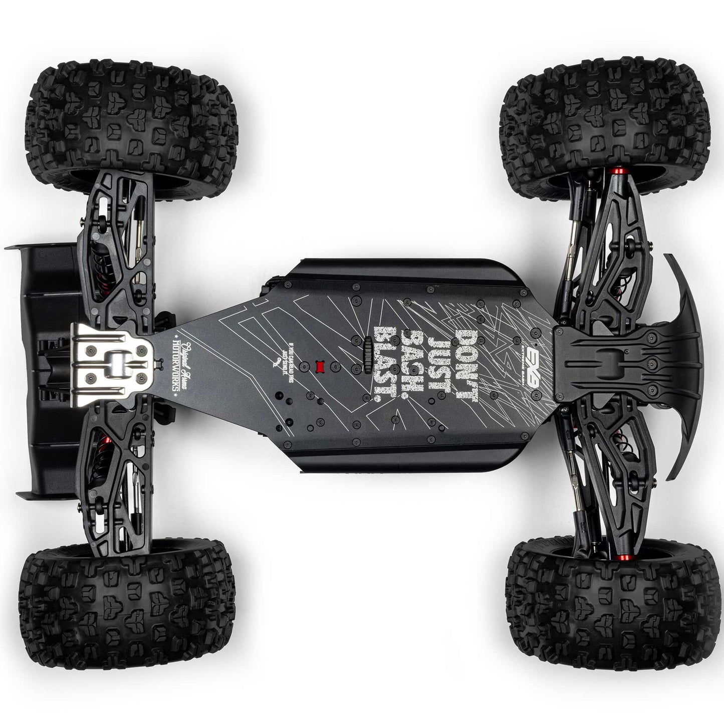 Arrma 1/8 KRATON 4X4 6S EXB BLX BRUSHLESS V6 SPEED TRUCK RTR, BLACK