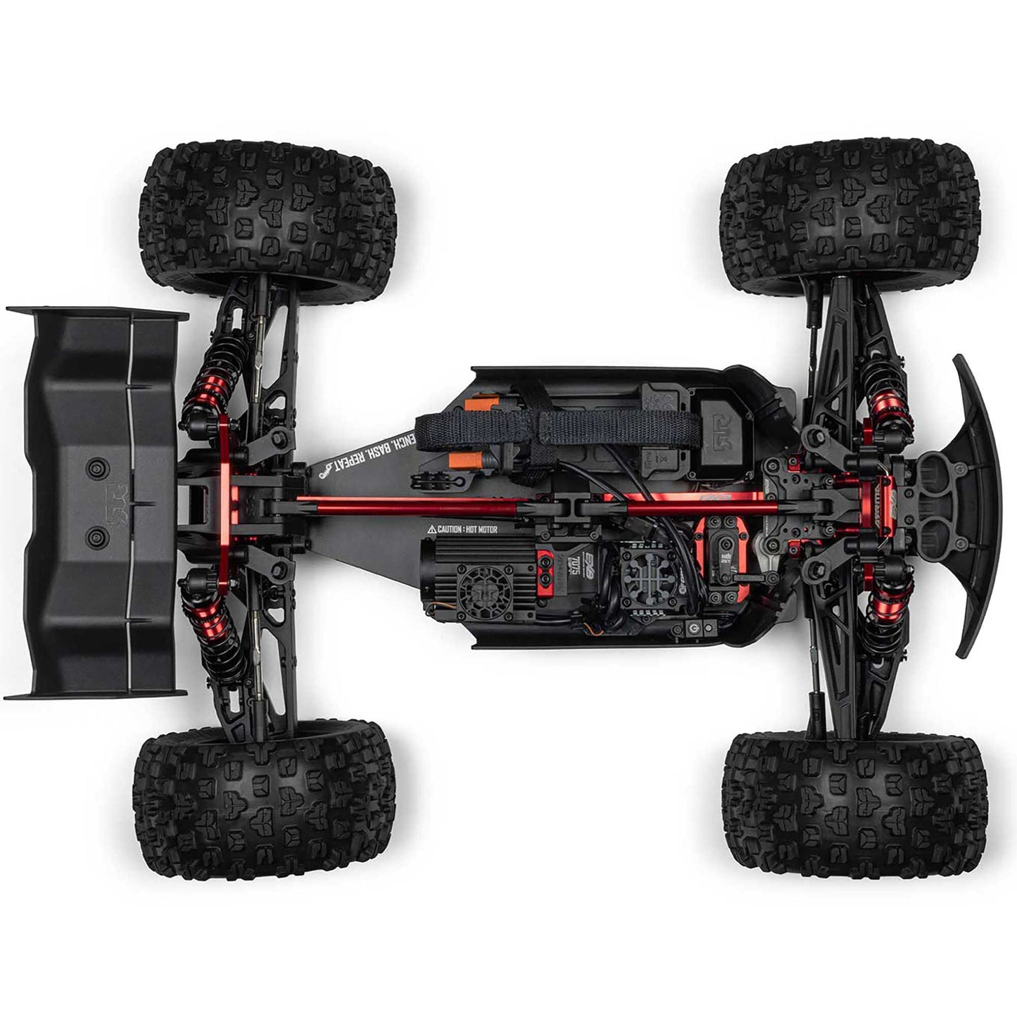 Arrma 1/8 KRATON 4X4 6S EXB BLX BRUSHLESS V6 SPEED TRUCK RTR, BLACK