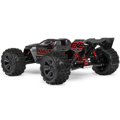 Arrma 1/8 KRATON 4X4 6S EXB BLX BRUSHLESS V6 SPEED TRUCK RTR, BLACK