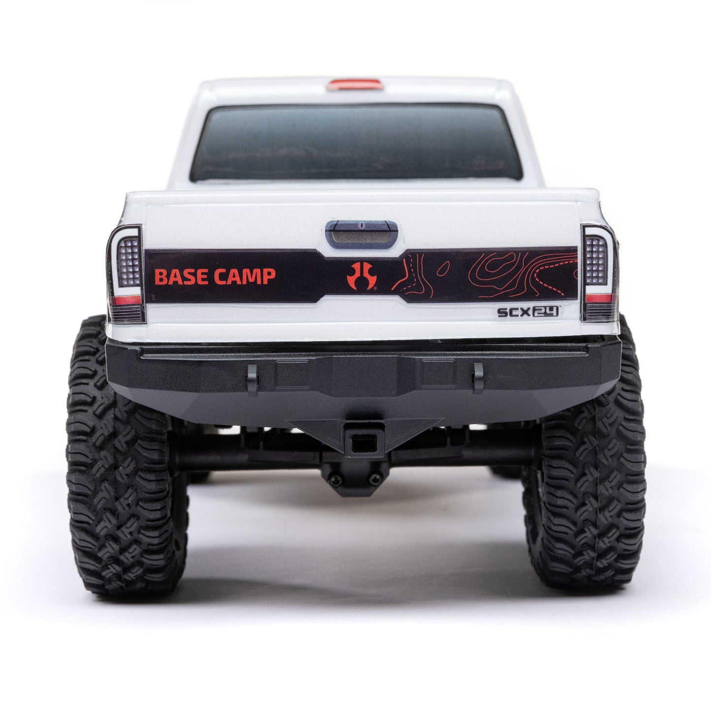 Axial 1/24 SCX24 Base Camp 4X4 RTR Brushed Rock Crawler (Battery & Charger Included), White