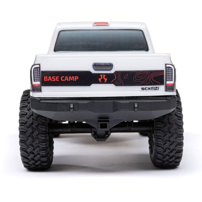 Axial 1/24 SCX24 Base Camp 4X4 RTR Brushed Rock Crawler (Battery & Charger Included), White