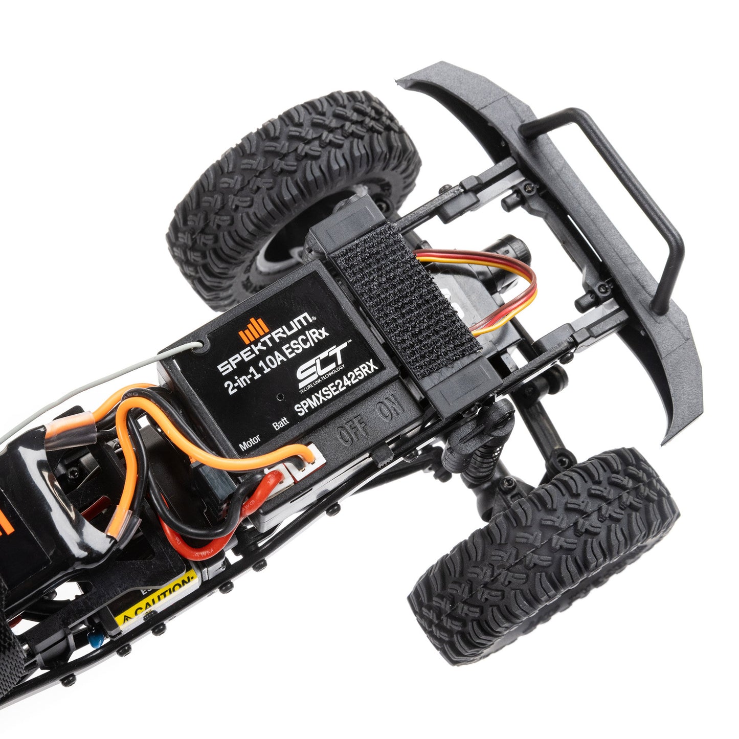 Axial 1/24 SCX24 Base Camp 4X4 RTR Brushed Rock Crawler (Battery & Charger Included), White