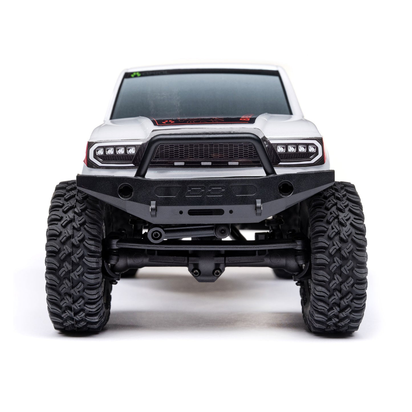 Axial 1/24 SCX24 Base Camp 4X4 RTR Brushed Rock Crawler (Battery & Charger Included), White