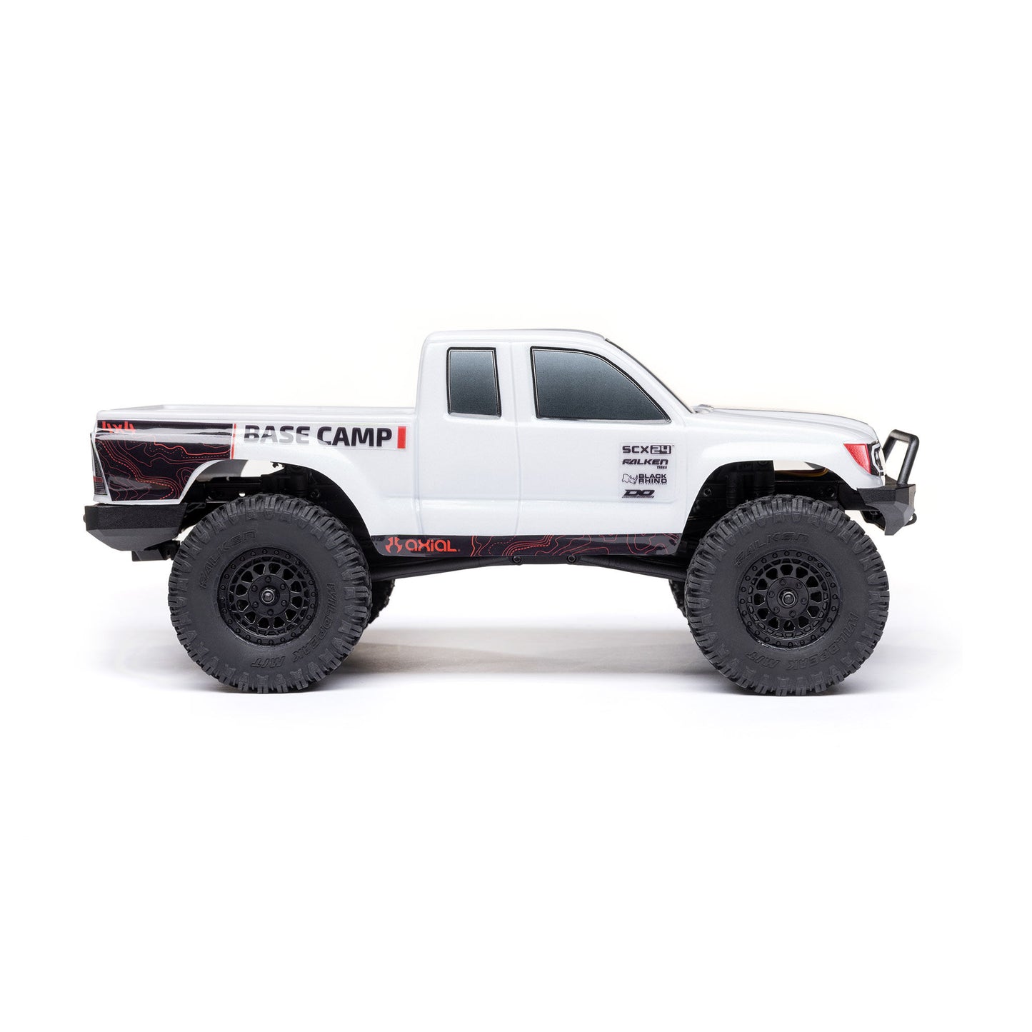 Axial 1/24 SCX24 Base Camp 4X4 RTR Brushed Rock Crawler (Battery & Charger Included), White