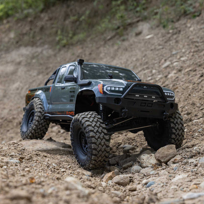 Axial 1/10 SCX10 III Base Camp 4X4 RTR Brushed Rock Crawler, Gray