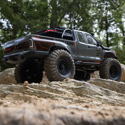 Axial 1/10 SCX10 III Base Camp 4X4 RTR Brushed Rock Crawler, Gray
