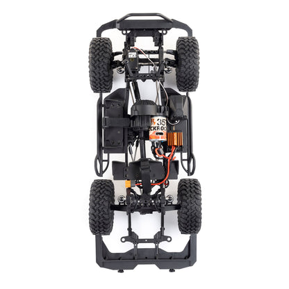 Axial 1/10 SCX10 III Base Camp 4X4 RTR Brushed Rock Crawler, Gray