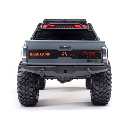 Axial 1/10 SCX10 III Base Camp 4X4 RTR Brushed Rock Crawler, Gray