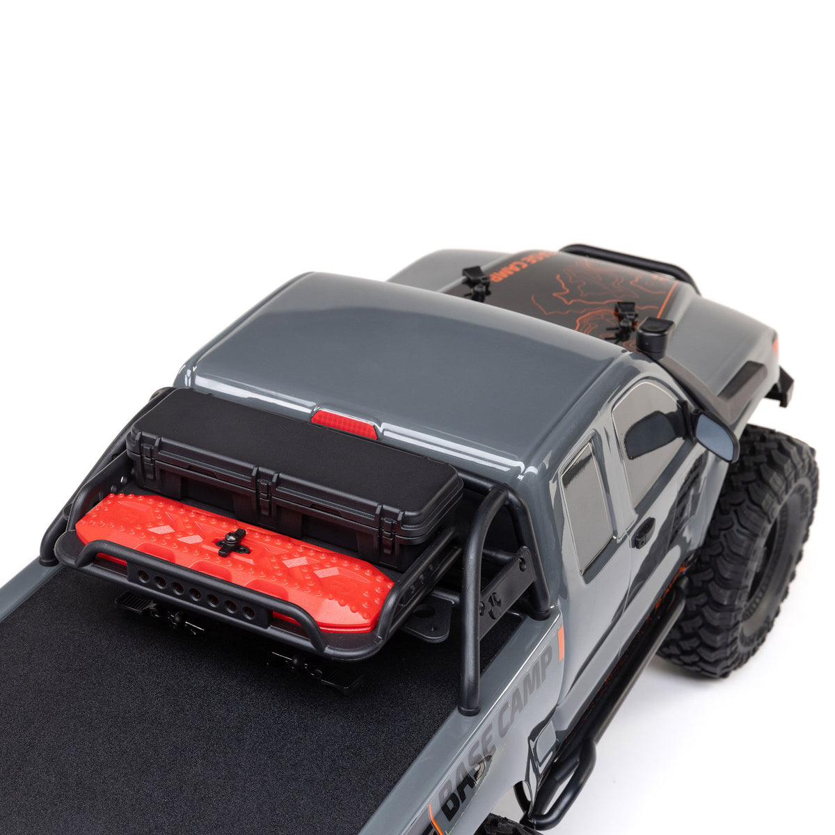 Axial 1/10 SCX10 III Base Camp 4X4 RTR Brushed Rock Crawler, Gray