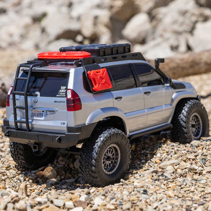 Axial 1/24 SCX24 Lexus GX 470 4X4 RTR Brushed Rock Crawler (Battery & Charger Included), Silver