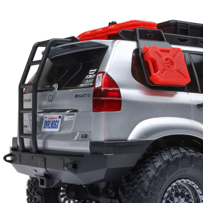 Axial 1/24 SCX24 Lexus GX 470 4X4 RTR Brushed Rock Crawler (Battery & Charger Included), Silver