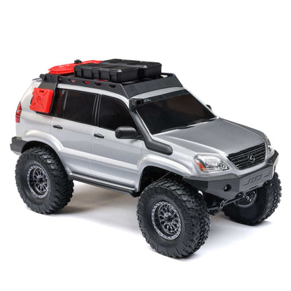 Axial 1/24 SCX24 Lexus GX 470 4X4 RTR Brushed Rock Crawler (Battery & Charger Included), Silver