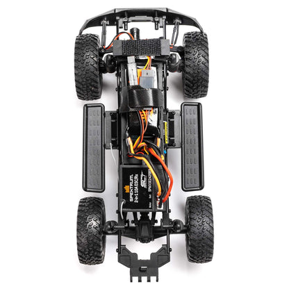 Axial 1/24 SCX24 Lexus GX 470 4X4 RTR Brushed Rock Crawler (Battery & Charger Included), Black