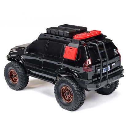Axial 1/24 SCX24 Lexus GX 470 4X4 RTR Brushed Rock Crawler (Battery & Charger Included), Black